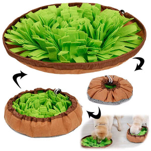 Adjustable Snuffle Mat for Dogs – Washable Nose-Work Enrichment Mat