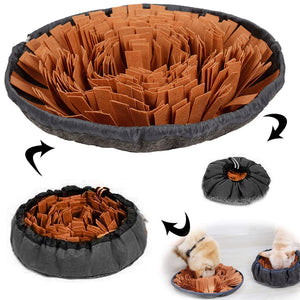 Adjustable Snuffle Mat for Dogs – Washable Nose-Work Enrichment Mat